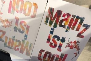 Ein Werbeplakat für die Veranstaltung. © mainzStore