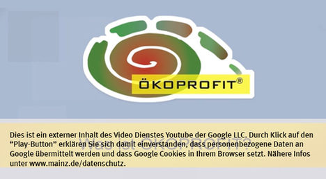 Die Landeshauptstadt Mainz nutzt den Video-Dienst Youtube.  Vor einem Klick auf den Play-Button empfängt Youtube keine Daten und setzt keine Cookies. Nähere Informationen über Youtube finden Sie in den Datenschutzinformationen zu unserem Youtube-Kanal: www.mainz.de/datenschutz