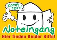 Logo des Kindersicherheitsprojekts "Noteingang" © Kommunaler Präventivrat