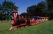 Eisenbahn im Volkspark