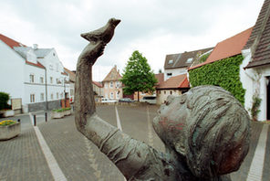 Dorfplatz in Drais © Landeshauptstadt Mainz