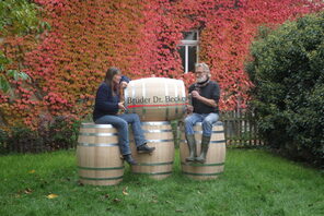 Lotte Pfeffer-Müller und Hans Müller © Weingut Brüder Dr. Becker