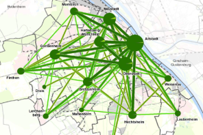 Grafik Verkehrsströme © Landeshauptstadt Mainz